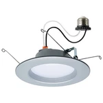 Satco 9W Led Downlight Retrofit 5-6" Cct Selectable, Brushed Nickel S11836R1. Fixed Price $29.99.
