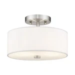 Used Livex Lighting 51052-91 Meridian Semi-flush Mount Modern Style. Fixed Price $98.57.