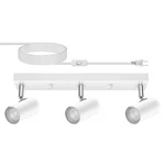 Auquee 3 Track Lighting Kit,white Way Flexible Plug Ceiling Spotli.... Fixed Price $76.63.