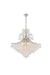 Elegant Lighting Toureg 31" 15 Royal Crystal Chandelier. Fixed Price $986.00.