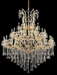 Elegant Lighting 2801G60/RC Maria Theresa 49 60"W Crystal - Gold. Fixed Price $7422.00.