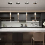 Flashing God Mini Chrome Crystal Chandelier Modern 1-LIGHT, Silver. Fixed Price $59.99.