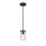 Millennium Verlana Light 45.5" Pendant, Matte Black/clear 2711-MB. Fixed Price $62.32.