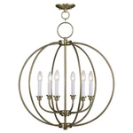 Livex Lighting 4666-01 Milania Chandelier Antique Brass. Fixed Price $399.97.