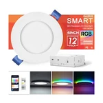 12PACK Smart Rgb Recessed 6INCH,ULTRA-THIN Canless Led DOWNLIGHT,2.4GHZ.... Fixed Price $181.25.
