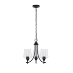 Hampton Bay Pavlen 3-LIGHT 18 In. Rustic Bronze Hanging Candlestick Chandelier. Fixed Price $69.99.
