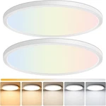 Brightever Dimmable Led Ceiling Light Fixture 5CCT Selectable 2 Pack Warm. Fixed Price $55.89.