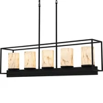 Quoizel BET542 Bentley Light 42"W Pillar Candle Linear - Black. Fixed Price $463.99.