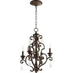 Quorum San Miguel Light 16' Chandelier, Vintage Copper 6073-4-39. Fixed Price $405.00.