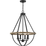 Bartlett 4 Light Pendant 30.25 Inches High -traditional Installation. Fixed Price $549.99.