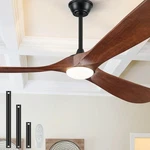 Boosant 52" 3 Blade Ceiling Fans With Lights And Remote Control Outdoor/indoor. Fixed Price $149.99.