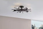 Brookings 21.63 In. 5-LIGHT Matte Black Semi-flush Mount HD7784A1. Fixed Price $45.65.