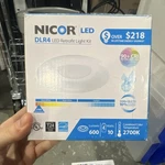 Nicor Led DLR4 4" Recessed Light Kit Dimmable 600 Lumens 2700K-5000K. Fixed Price $13.22.