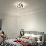 Artika Swirl 19.7 In. Chrome Led Flush Mount Ceiling Light. Fixed Price $62.99.