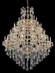 Elegant Lighting 2801G46/RC Maria Theresa 49 46"W Crystal - Gold. Fixed Price $5626.00.