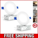 Sunco 4 Inch Ultra Thin Led Recessed Ceiling Lights Slim, 5000K Daylight, Dim.... Fixed Price $35.99.