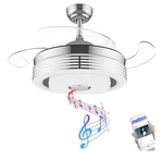 Lightree Modern Indoor Retractable Ceiling Fan Remote Control 3 Speed Led. Fixed Price $125.00.