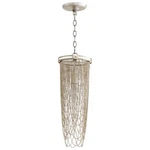 Cyan Design 1 Light Ithica One Pendant, Aged Silver Leaf - 7969. Fixed Price $194.99.