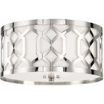 Crystorama 2263-PN Jennings Flush Mount Polished Nickel. Fixed Price $219.80.