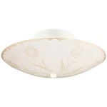 Design House 501619 Traditional 2-LIGHT Indoor Semi-flush 11.38", White. Fixed Price $29.99.