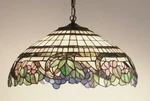 Meyda Tiffany 32176 Glass Single Light 18"W Pendant With Handmade Shade. Fixed Price $1039.70.