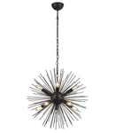 Matte Black Retro Chandelier 10 Light Sea Urchin Lamp Pendant Ceiling. Fixed Price $246.50.