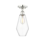 Innovations Lighting 616-1F-15-7 Cindyrella Semi-flush Nickel. Fixed Price $168.96.