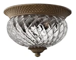 Hinkley 4102PZ Plantation Flush 2-LIGHT Bath. Fixed Price $299.00.