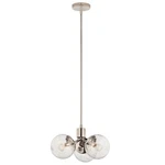 Silvarious 3 Light CHANDELIER-9.5 Inches Tall 16.5 Wide-polished. Fixed Price $344.99.
