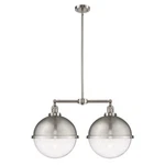 Innovations Hampden 2-LT 18" Island, Led, Bsn/seed/bsn 209-SN-HFS-124-SN-LED. Fixed Price $869.00.