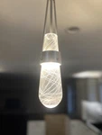 Hubbardton Forge - Link Blown Glass Mini Pendant. Fixed Price $500.00.