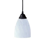 Westmore Lighting Dark Rust Mini Modern/contemporary White Glass Pendant. Fixed Price $69.00.