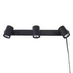 Globe Electric 1.85 Ft. 3-LIGHT Matte Black Plug-in Fixed Track Lighting Kit. Fixed Price $52.32.