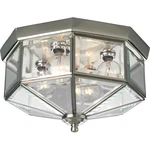 Progress Lighting P5789 4 Flush Mount Outdoor Ceiling - Nickel. Fixed Price $97.93.