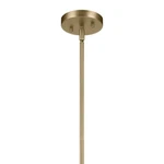 Kichler Avery Light Cone 11.25" Pendant, Natural Brass/clear - 43906NBR. Fixed Price $219.97.