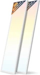 Dimmable 1X4 Led Flat Panel Light 5CCT 24W/30W/40W 4980LM 2-PACK. Fixed Price $165.99.