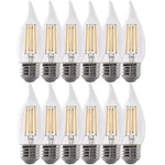 Feit Electric BA10 E26 Led 40W Equivalent Dimmable 2700K Bulbs 12-PACK. Fixed Price $42.86.