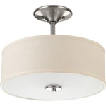 Progress Lighting P3712-09 Inspire Two-light Semi-flush, Brushed Nickel. Fixed Price $20.99.