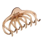 Parcelona French Dendrite Medium Celluloid Jaw Hair Claw For Women And Girls. Fixed Price $13.95.
