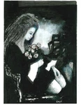 Digital Art Original Print "roses For The Lady" By Michael S. East 9" X 11". Fixed Price $26.10.