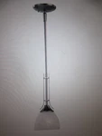 Volume Lighting Durango 1-LIGHT Brushed Nickel Interior Pendant. Fixed Price $23.70.