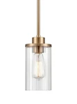 Millennium Lighting 9511 Beverlly 5"W Mini Pendant - Gold. Fixed Price $97.90.