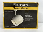 New Emerald P3002 Track Light Fixture - Lg Roundback White Black Baffle L7X6W. Fixed Price $24.99.