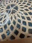 Flax Pendant David Trubridge - Color: Natural / Aqua. Fixed Price $999.99.