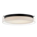 Maxim 12286CLSW Duo 20"W Led Flush Mount Drum Ceiling Fixture - Black. Fixed Price $418.00.