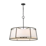 Z-lite Lenyx 8 Light 27.5" Pendant, Iron Ore, White 1935-32IO. Fixed Price $694.99.