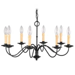 Livex Lighting 4468-04 Heritage 25 Inch Black Chandelier Ceiling. Fixed Price $199.99.