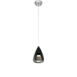 Elan 84019 Zin Single Light 7" Wide Mini Pendant - Chrome. Fixed Price $179.99.