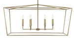 Capital Lighting 837661 Thea 42"W Taper Candle Chandelier - Brass. Fixed Price $483.20.