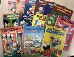 Lot 15X Walt Disney's Comics & Stories 1945+, 10 Golden Silver Age Donald Duck. Fixed Price $96.50.